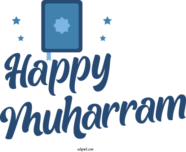 Free Holiday Human Logo Behavior For Happy Muharram Clipart Transparent Background
