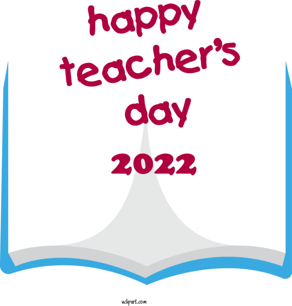 Free Holiday Logo Line Pink For World Teacher's Day Clipart Transparent Background