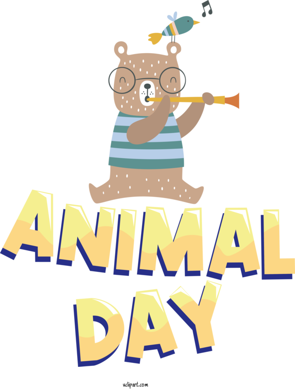 Free Holiday Cartoon Art Museum Drawing Cartoon For World Animal Day Clipart Transparent Background