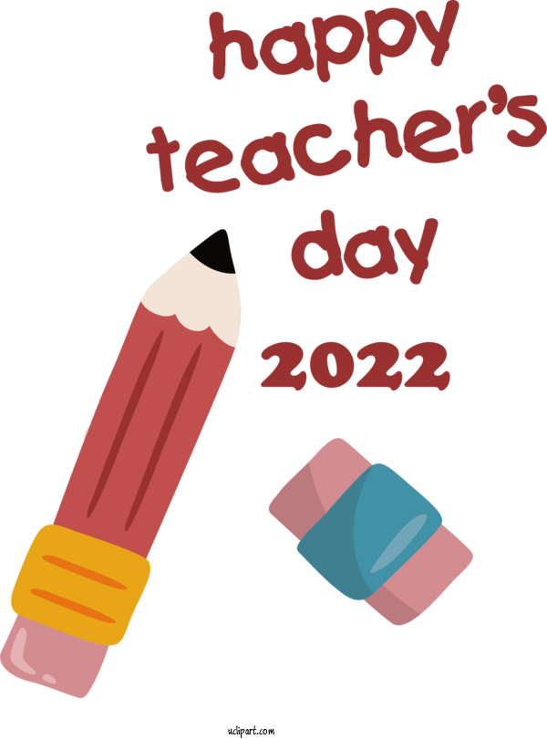 Free Holiday Design Line Calendar For World Teacher's Day Clipart Transparent Background
