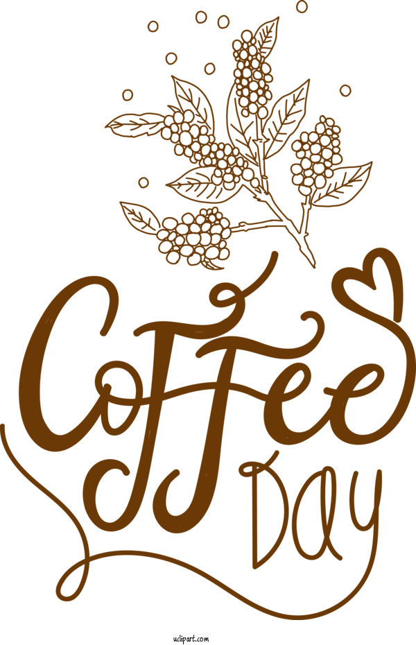 Free Holiday Visual Arts Design Flower For Coffee Day Clipart Transparent Background