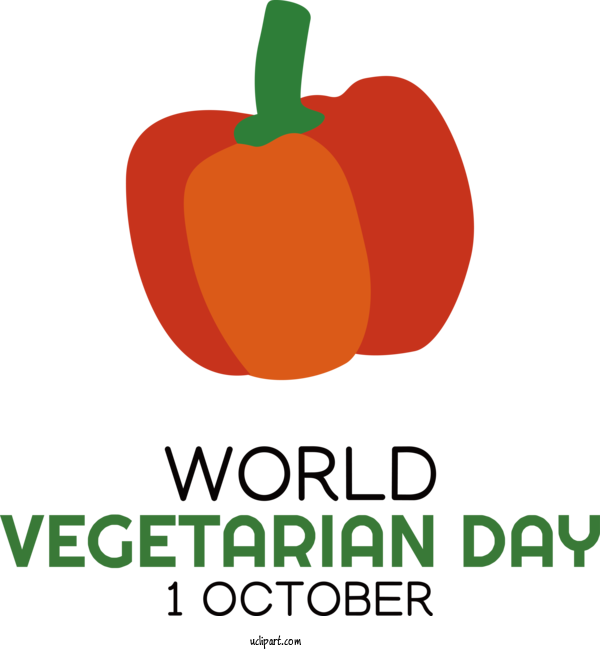 Free Holiday Pumpkin Vegetable For World Vegetarian Day Clipart Transparent Background