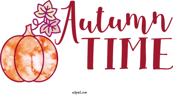 Free Fall Drawing Design Logo For Autumn Time Clipart Transparent Background