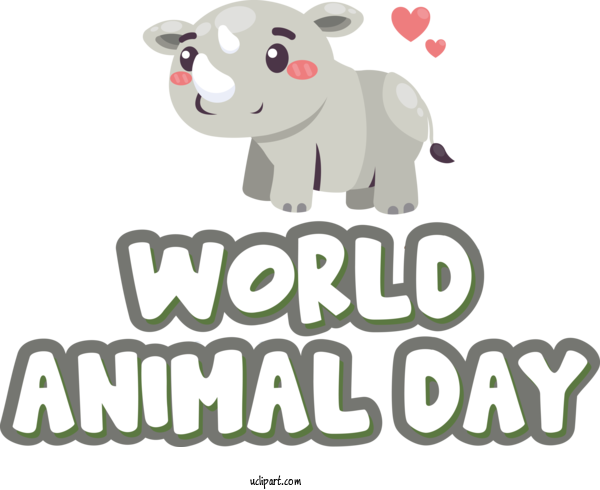 Free Holiday Goat Sheep Logo For World Animal Day Clipart Transparent Background