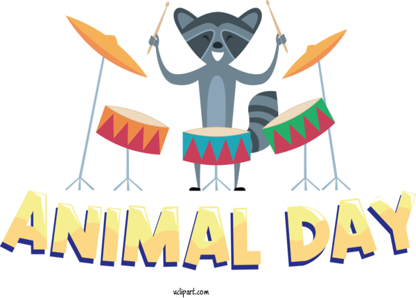 Free Holiday Drawing Cartoon Guitar For World Animal Day Clipart Transparent Background