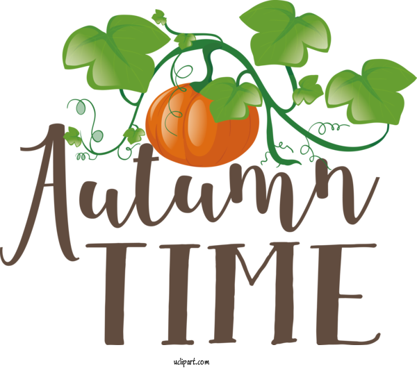 Free Fall Flower  Orange For Autumn Time Clipart Transparent Background