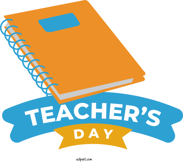 Free Holiday Logo Line Organization For World Teacher's Day Clipart Transparent Background