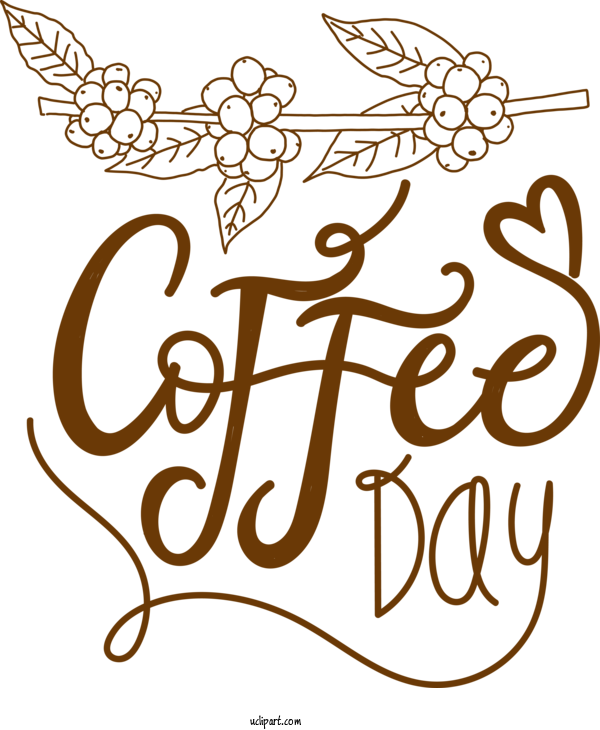 Free Holiday Visual Arts Line Art Design For Coffee Day Clipart Transparent Background