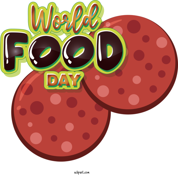 Free Holiday Cartoon Logo Circle For World Food Day Clipart Transparent Background