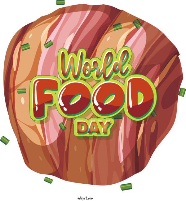 Free Holiday Logo Drawing Operating System For World Food Day Clipart Transparent Background