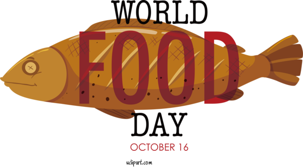 Free Holiday T Shirt Logo Font For World Food Day Clipart Transparent Background