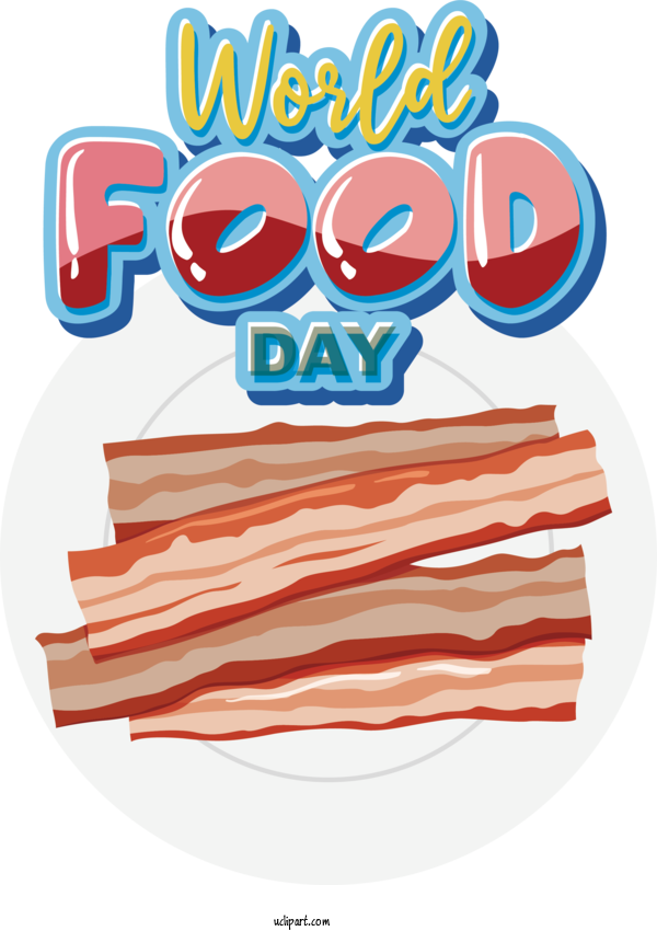 Free Holiday Logo Line Text For World Food Day Clipart Transparent Background