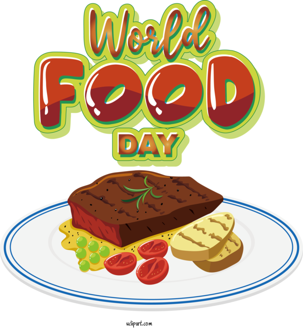 Free Holiday Fast Food Meal Finger Food For World Food Day Clipart Transparent Background