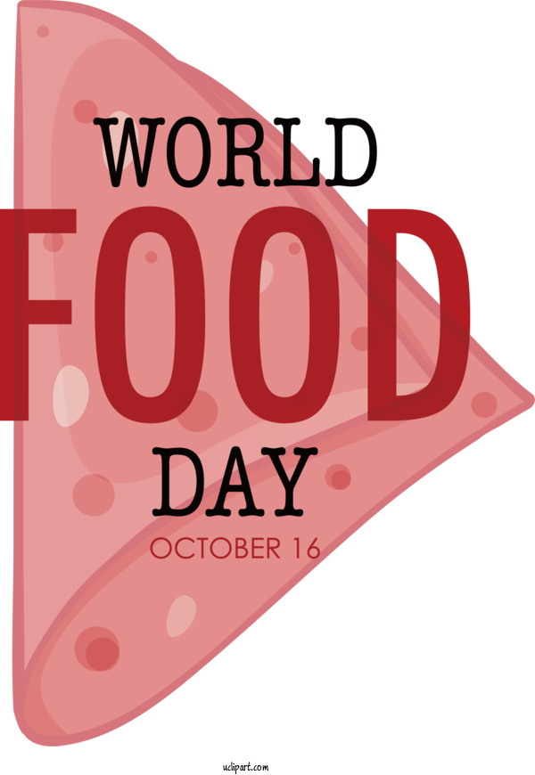 Free Holiday Design Logo Text For World Food Day Clipart Transparent Background