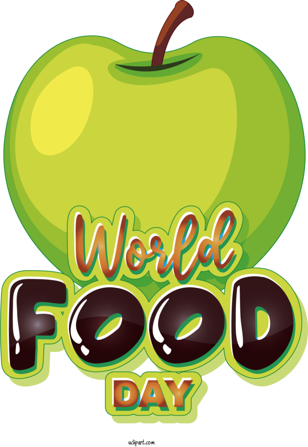 Free Holiday Plant Cartoon Logo For World Food Day Clipart Transparent Background