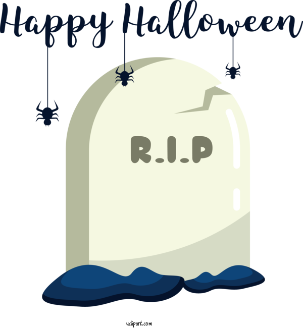 Free Holiday Cartoon Design Line For Happy Halloween Clipart Transparent Background