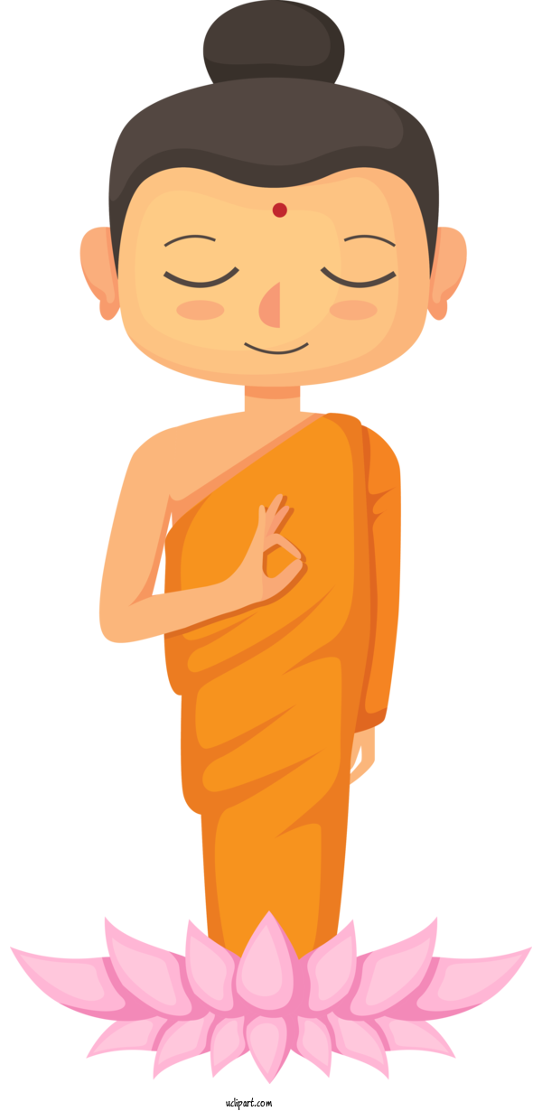 Free Bodhi Cartoon Drawing Animation For Bodhi Festival Clipart Transparent Background