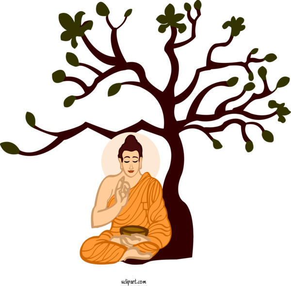 Free Bodhi Bodhi Tree Bodhgaya Bihar Tree Bodhi Day For Bodhi Festival Clipart Transparent Background