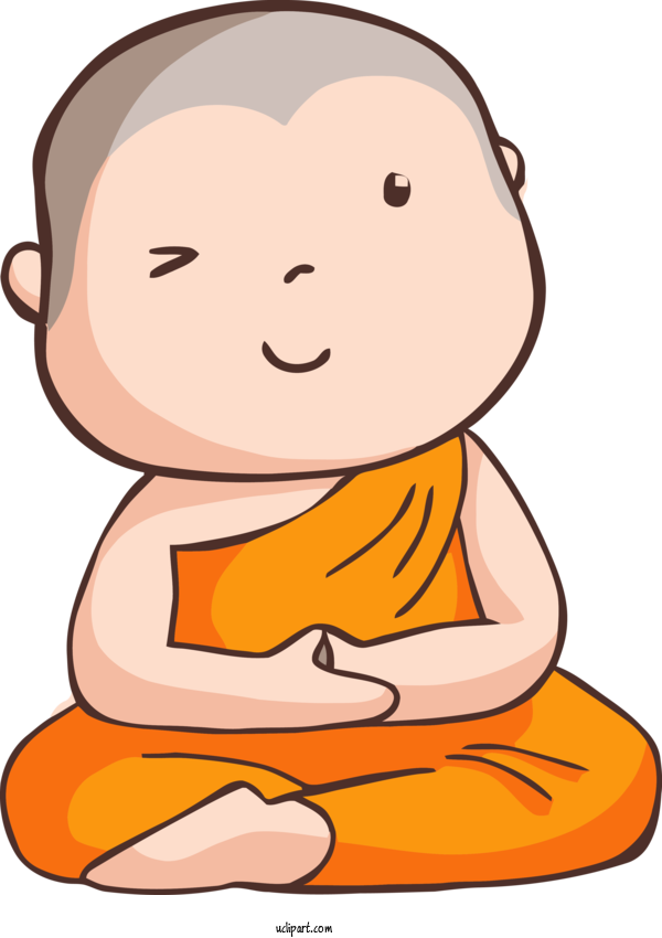Free Bodhi Design Cartoon Happiness For Bodhi Festival Clipart Transparent Background