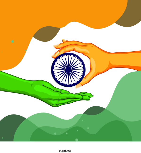 Free Inida Element Republic Day India Wish For Inida Republic Day Clipart Transparent Background