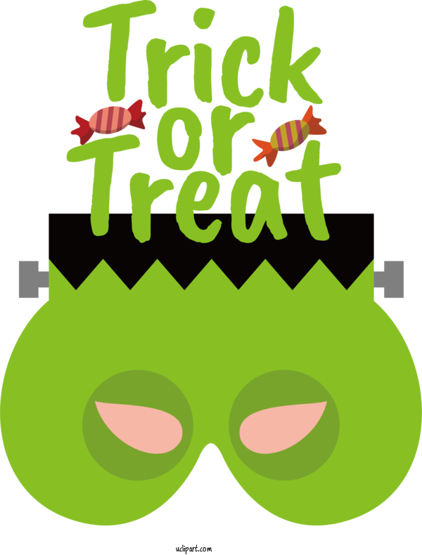 Free Holiday Human Logo Eyewear For Happy Halloween Clipart Transparent Background