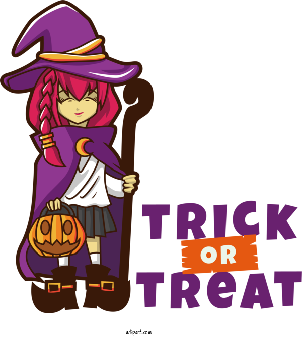 Free Holiday Drawing Animation Cartoon For Happy Halloween Clipart Transparent Background