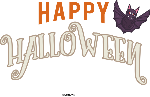 Free Holiday Pumpkin Drawing Design For Happy Halloween Clipart Transparent Background