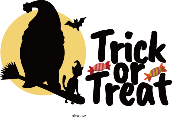 Free Holiday Birds Flightless Bird Logo For Happy Halloween Clipart Transparent Background