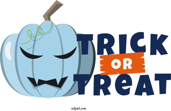 Free Holiday Cartoon Logo Design For Happy Halloween Clipart Transparent Background
