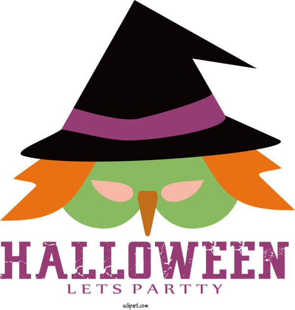 Free Holiday Logo NetFortris Design For Happy Halloween Clipart Transparent Background