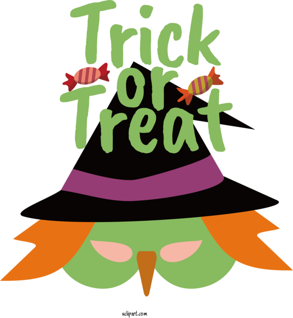 Free Holiday Logo Leaf Design For Happy Halloween Clipart Transparent Background