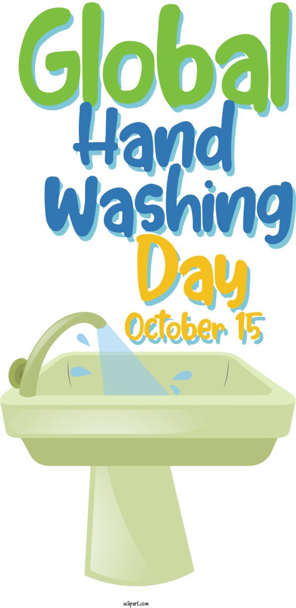 Free Holiday Design Line Text For Global Handwashing Day Clipart Transparent Background