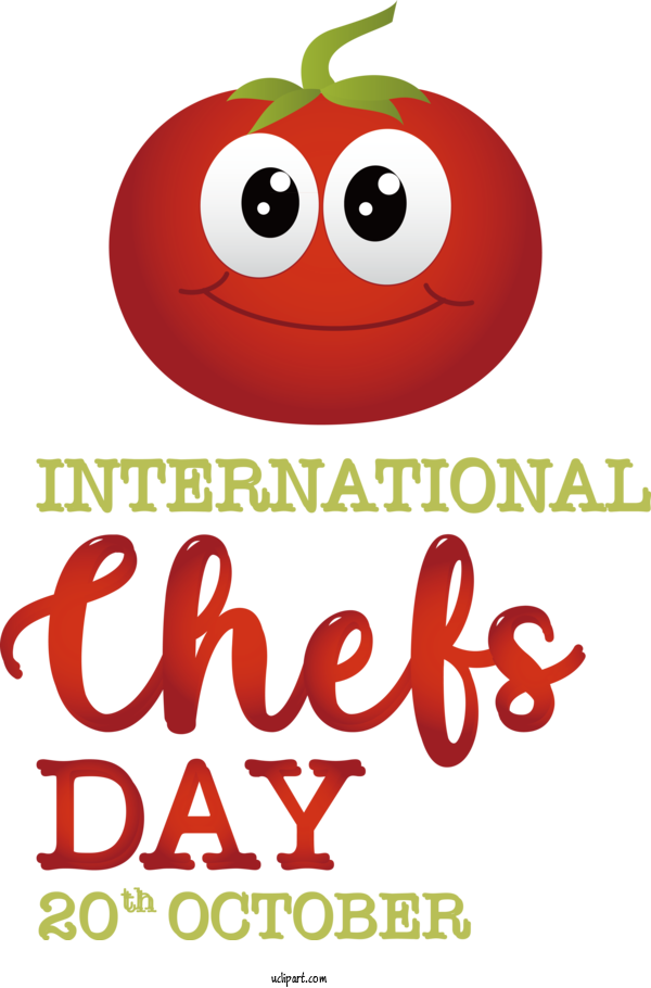 Free Holiday Logo Flower Icon For International Chefs Day Clipart Transparent Background