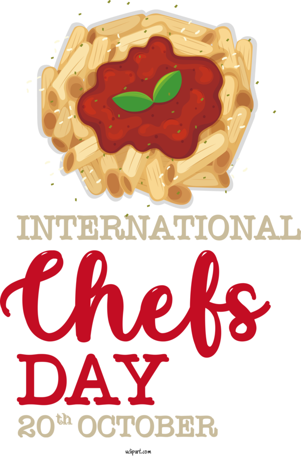 Free Holiday Cuisine Fruit For International Chefs Day Clipart Transparent Background