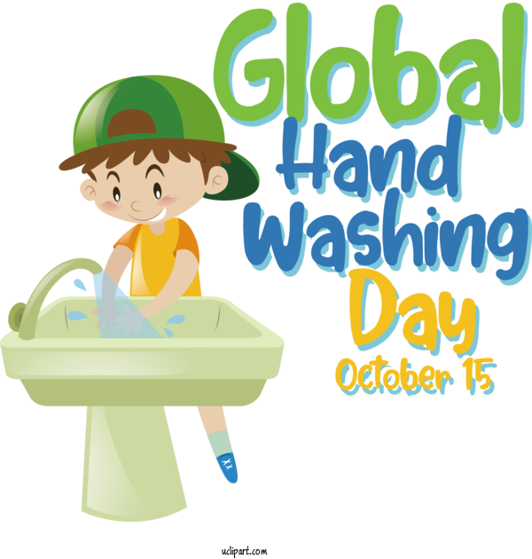 Free Holiday Human Cartoon Design For Global Handwashing Day Clipart Transparent Background