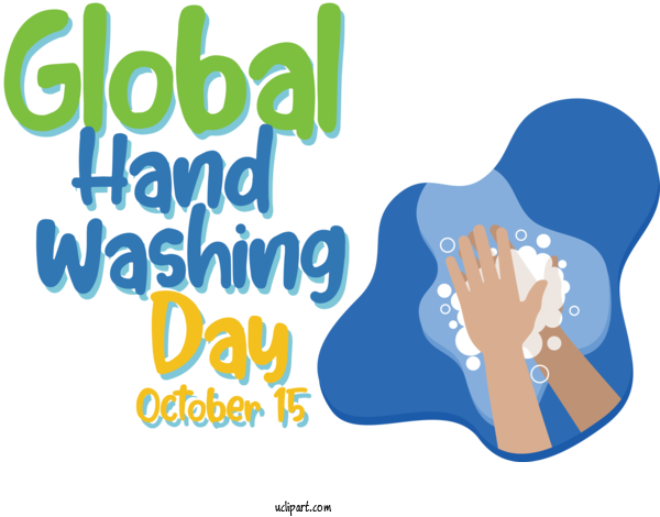 Free Holiday Design Human Logo For Global Handwashing Day Clipart Transparent Background