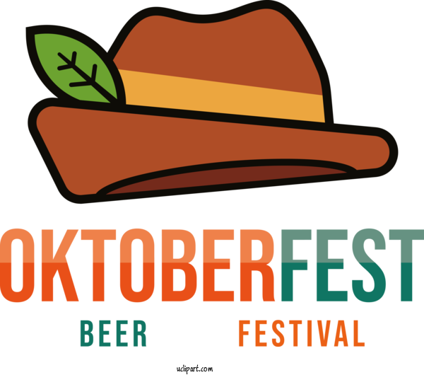 Free Holiday Hat Design Logo For Oktoberfest Clipart Transparent Background