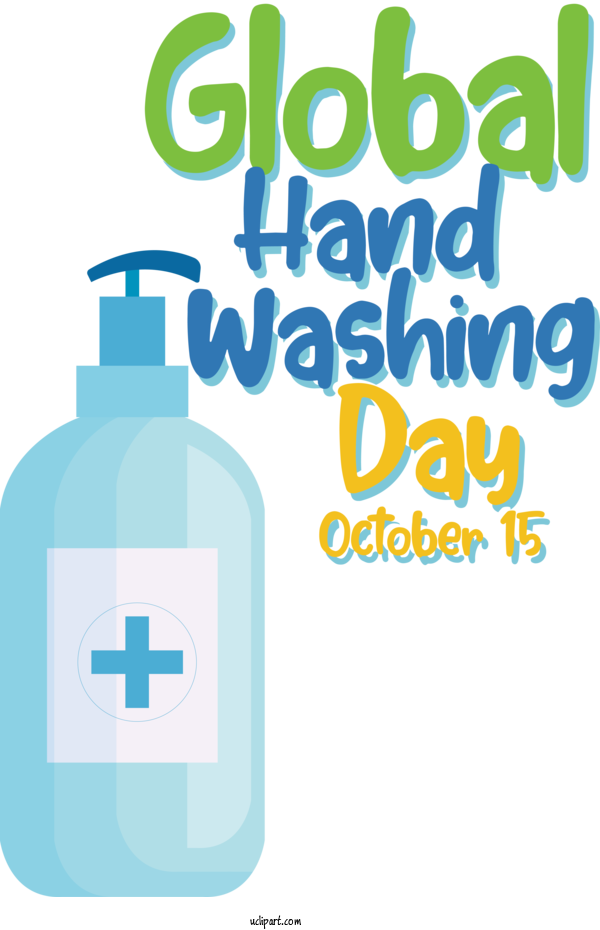 Free Holiday Logo Water Design For Global Handwashing Day Clipart Transparent Background