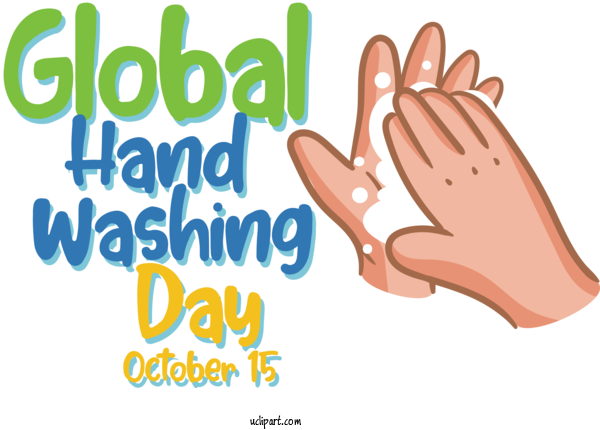Free Holiday Human  Hand For Global Handwashing Day Clipart Transparent Background