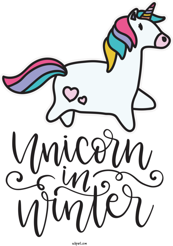 Free Holiday Design Cartoon Line For National Unicorn Day Clipart Transparent Background