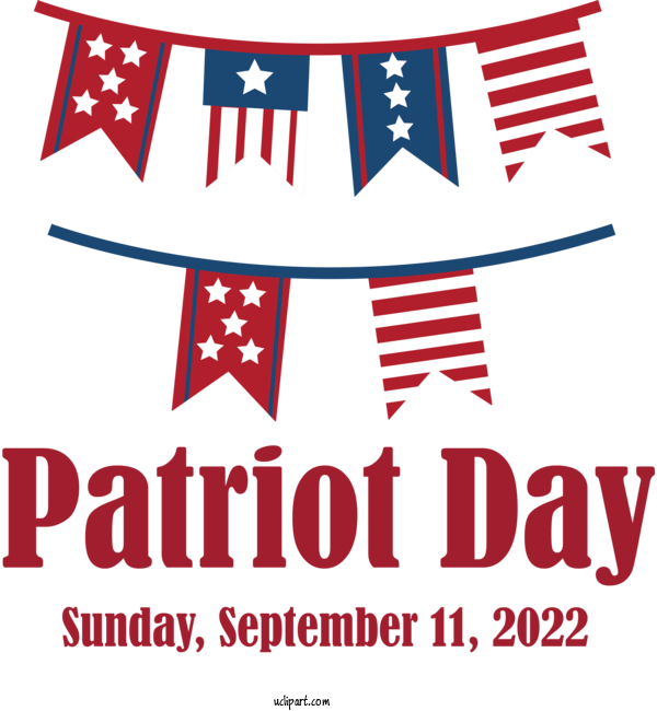 Free Holiday Design Logo Text For Patriot Day Clipart Transparent Background
