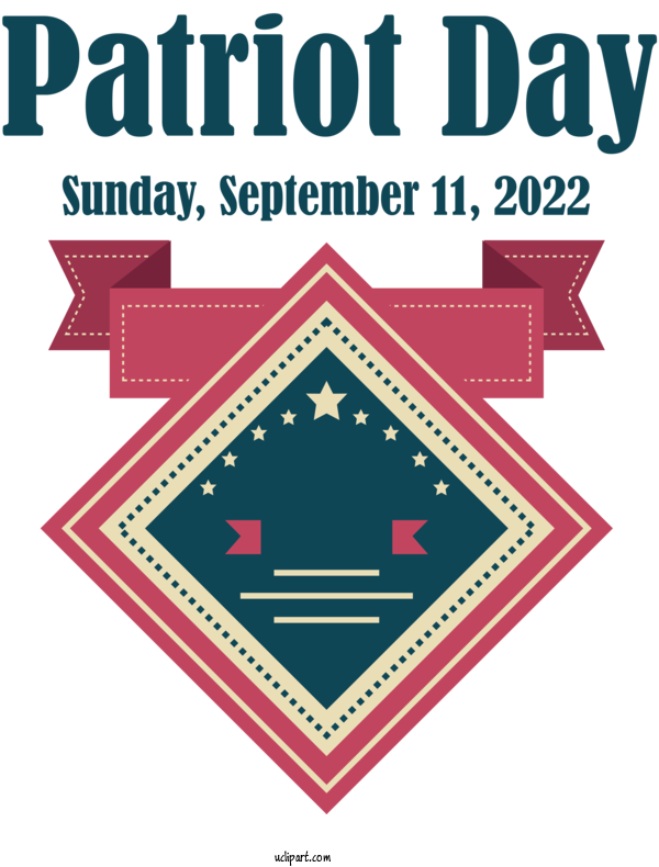 Free Holiday Writing For Patriot Day Clipart Transparent Background