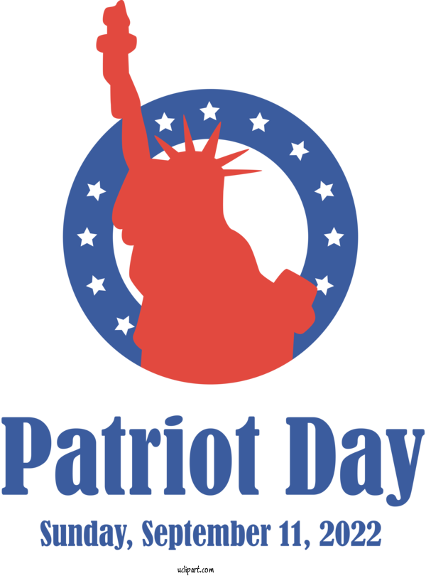 Free Holiday Logo Line Text For Patriot Day Clipart Transparent Background
