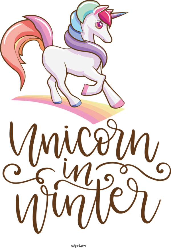 Free Holiday Text Line LON:0JJW For National Unicorn Day Clipart Transparent Background