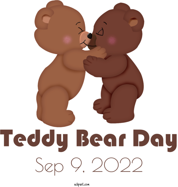 Free Teddy Bear Bears Human Teddy Bear For Teddy Bear Day Clipart Transparent Background