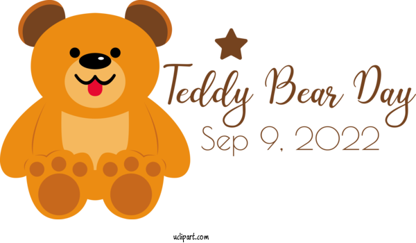 Free Teddy Bear Bears Teddy Bear Cartoon For Teddy Bear Day Clipart Transparent Background