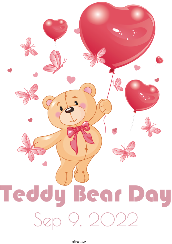Free Teddy Bear Bears Teddy Bear Stuffed Toy For Teddy Bear Day Clipart Transparent Background