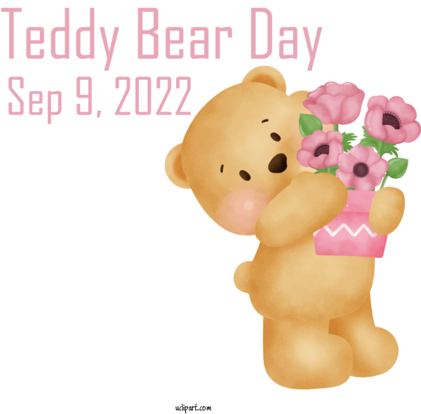 Free Teddy Bear Bears Teddy Bear Greeting Card For Teddy Bear Day Clipart Transparent Background