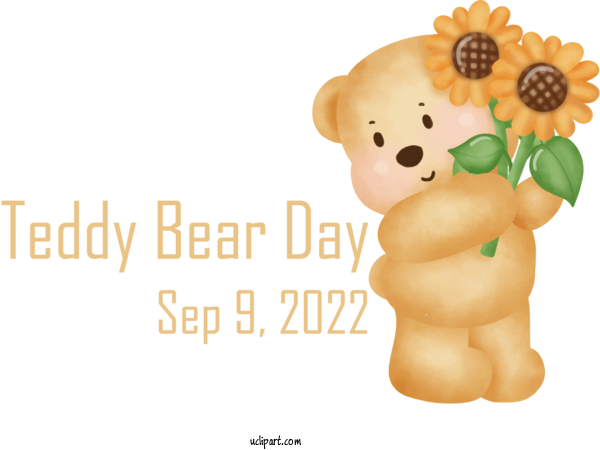 Free Teddy Bear Bears Teddy Bear Greeting Card For Teddy Bear Day Clipart Transparent Background