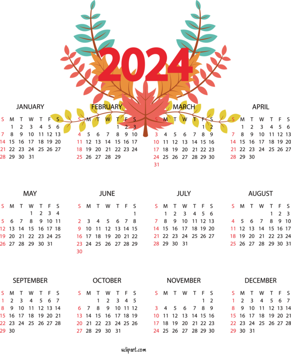 Free 2024 Calendar May Calendar Calendar Gregorian Calendar For 2024 Yearly Calendar Clipart Transparent Background